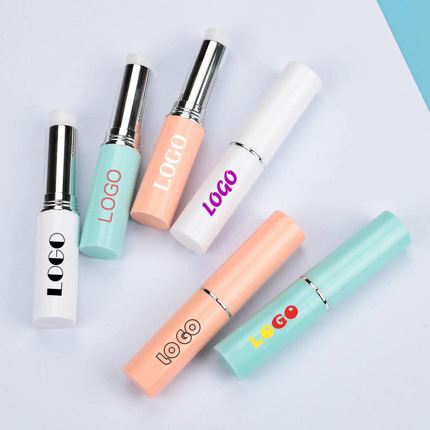 Lip Balm Private Label Logo Korean Custom Organic Natural Vegan Scrub  Moisturising Chapstick Stick New Care Lip Balm Wholesale