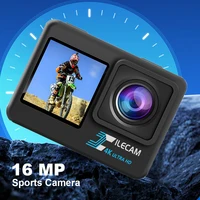 4K UHD Outdoor Sport Cam 1080P 30FPS 2.0 Inch IPS Screen Bicycle Video Recording Camera Anti-Shake 120 Wide Angle 30M Waterproof 1