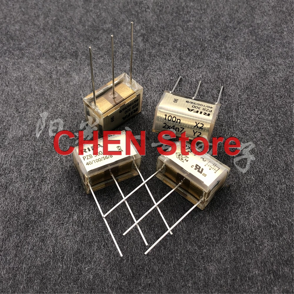 2PCS Finland KEMET RIFA PZB300MC13R30 100NF X2 2X4N7 Y2 275VAC P20MM metallized lmpregnated paper capacitor PZB300 104/275VAC