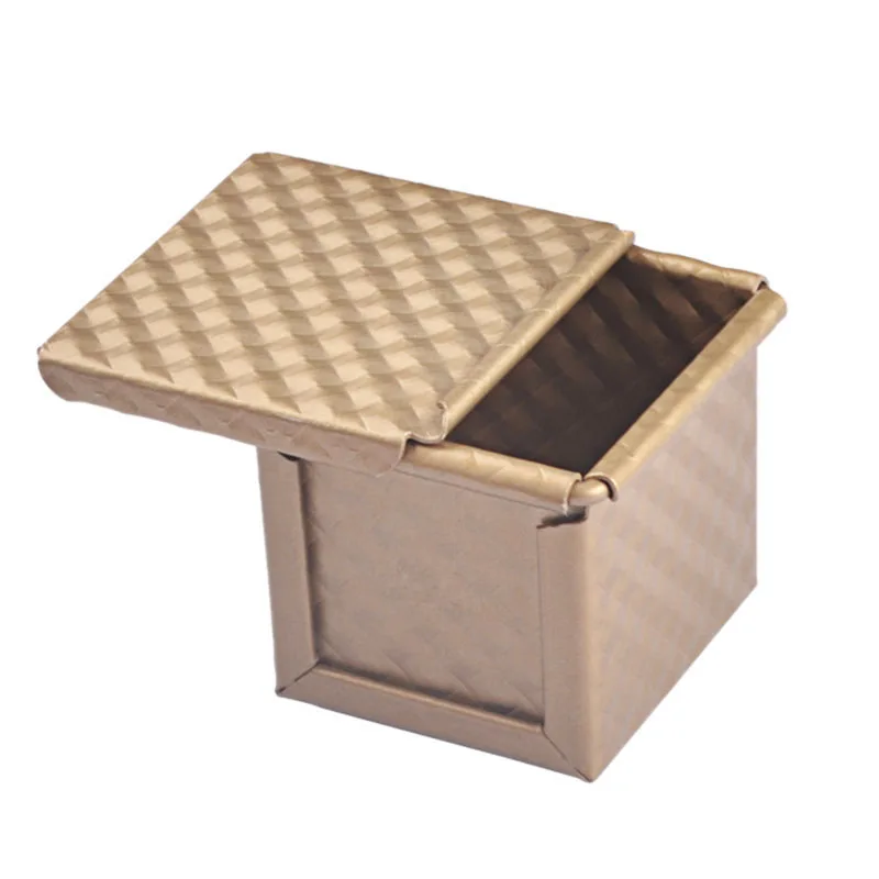 Teglia Quadrata Con Coperchio Stampo Per Toast Teglia Per Pane Pullman Pagnotta Con Coperchio Antiaderente Mini Scatola Per Toast Con Cubo D'Acqua