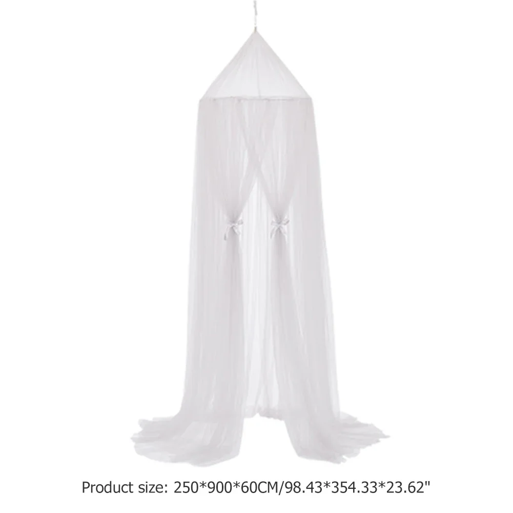 Children Bed Room Canopy Hanging Mosquito Net Princess Dome Foldable Bedcover for Kids Insect Proof Elegant Netting 5