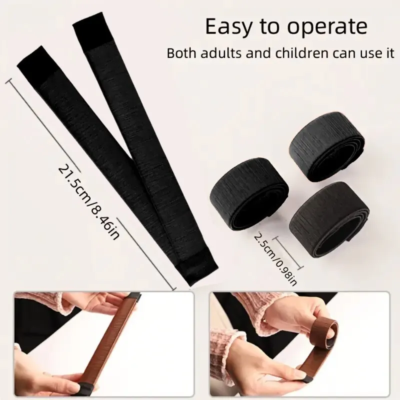 2 PCS Circle Hair Curler Low Ball Head Divine Tool Hair Accessory Lazy Person Tied Flower Bud Head Fluffy Curly Accessory, Hair Rollers