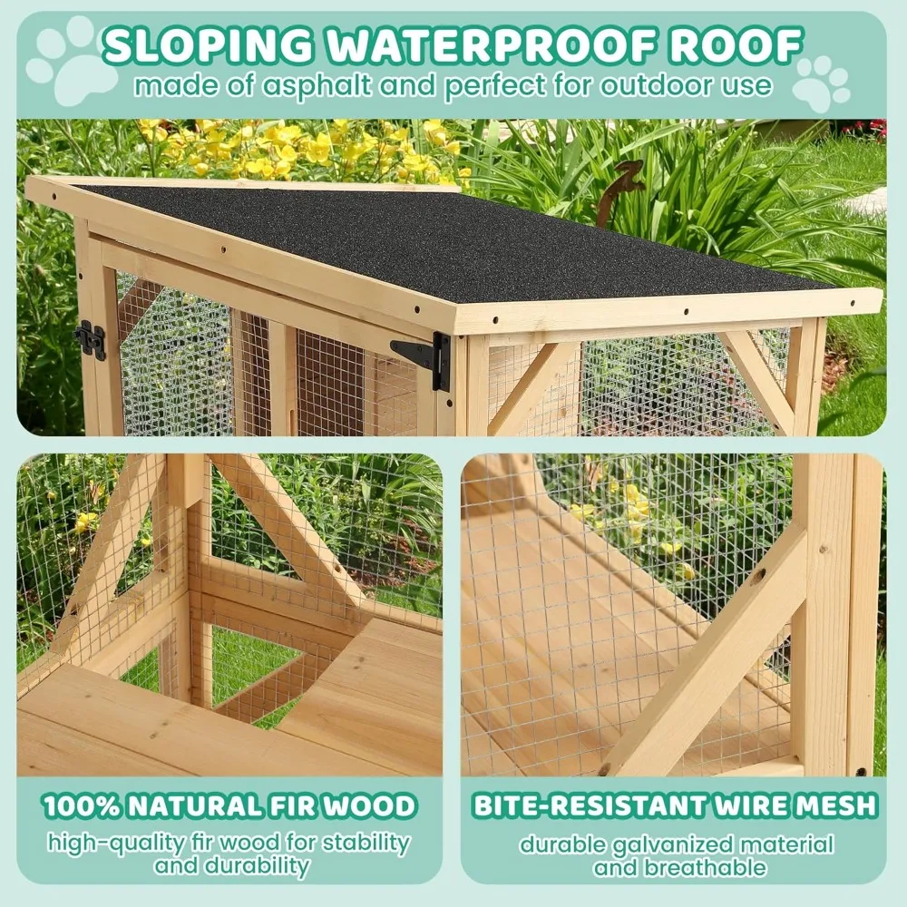 4 Tiers Pet Patio Outdoor Enclosure Sca838fcab4ab4c648eb286c5aaf5accdB