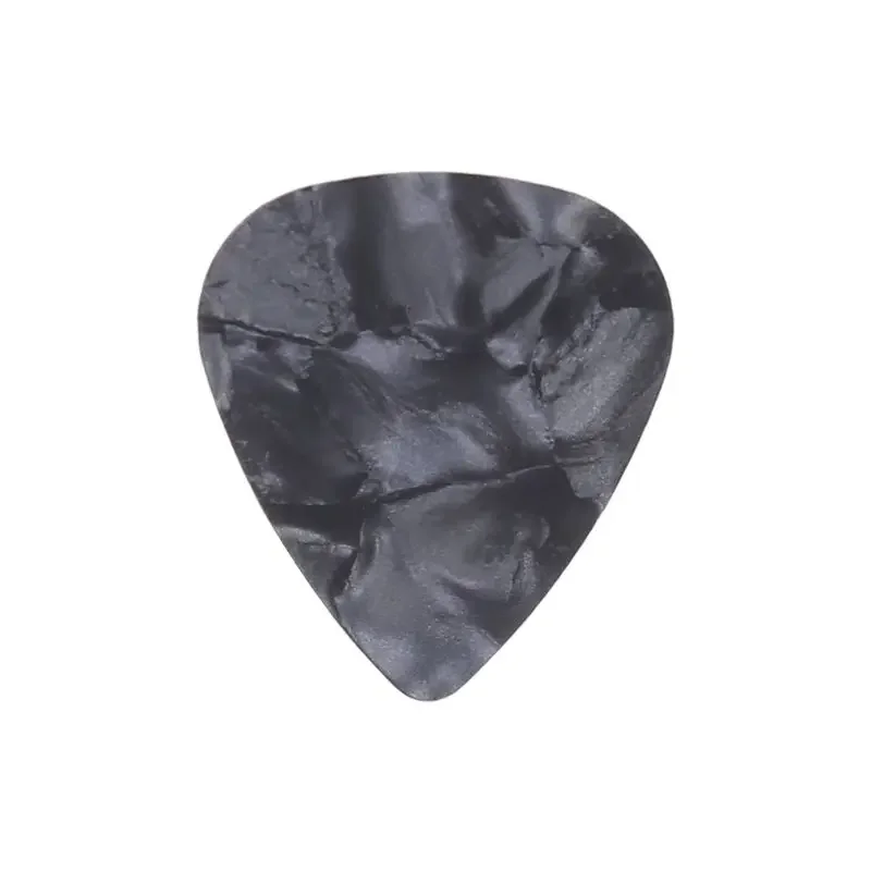 Guitar Pick Plectrum 100pcs for Triangle Celluloid Instruments 0.46mm Random Col