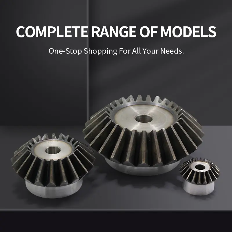 1.5 Module 12/16/18 Tooth Bevel Gears 90° Pressure Angle Conical Gears With Quenching Treatment Fixed By Screw Holes image 4