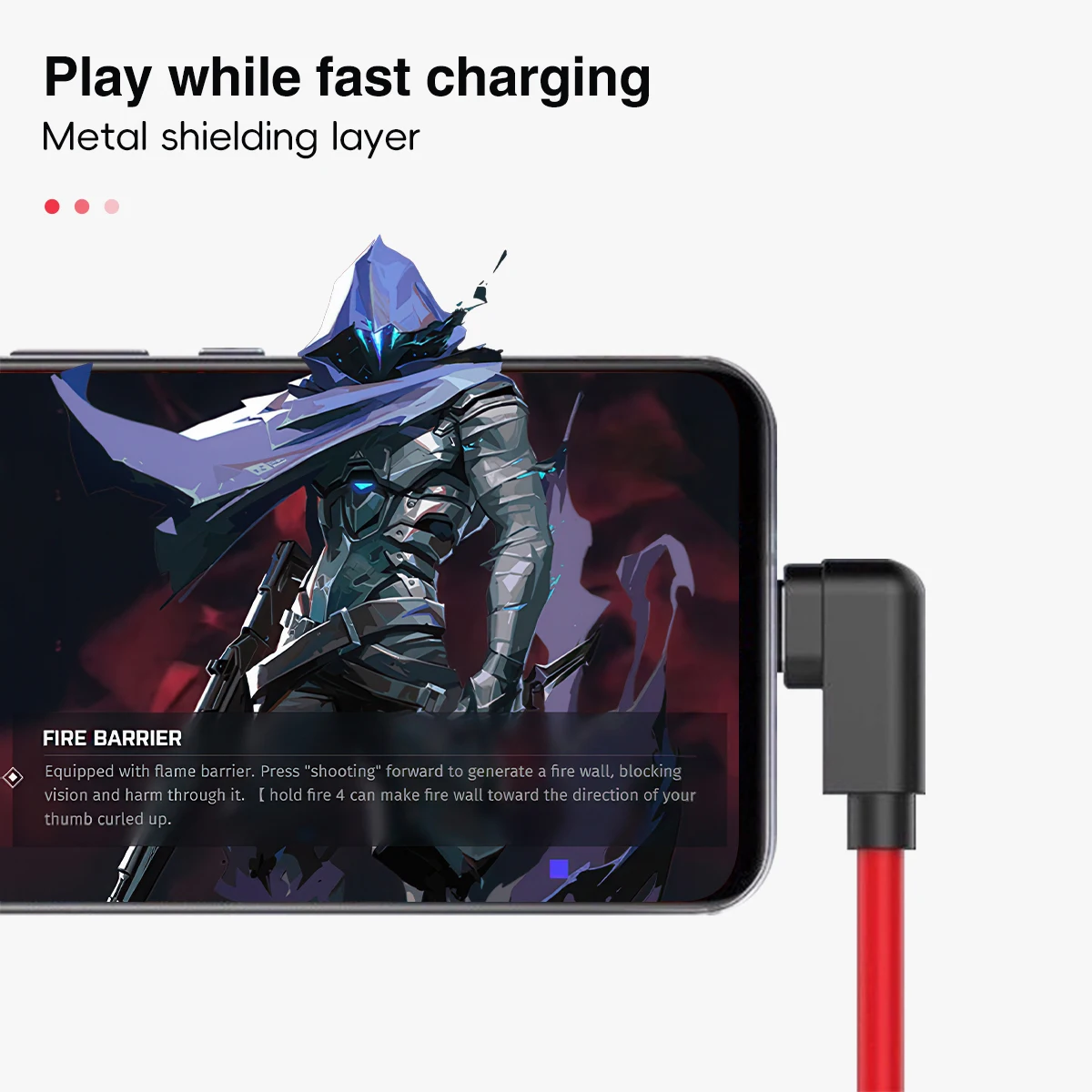 รูปสินค้า สายชาร์จเร็ว USB-C สำหรับมือถือทุกรุ่น
