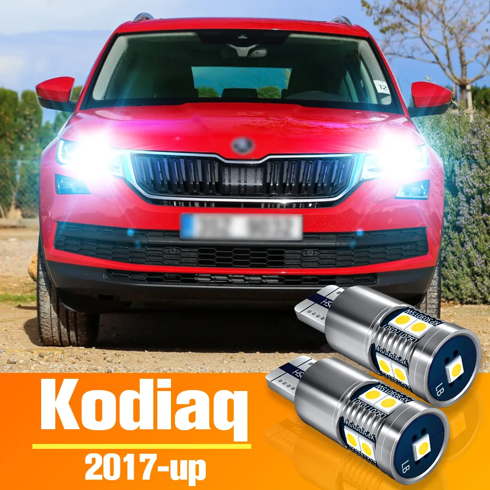 

2pcs LED Parking Light Clearance Bulb Accessories For Skoda Kodiaq 2017 2018 2019 2020