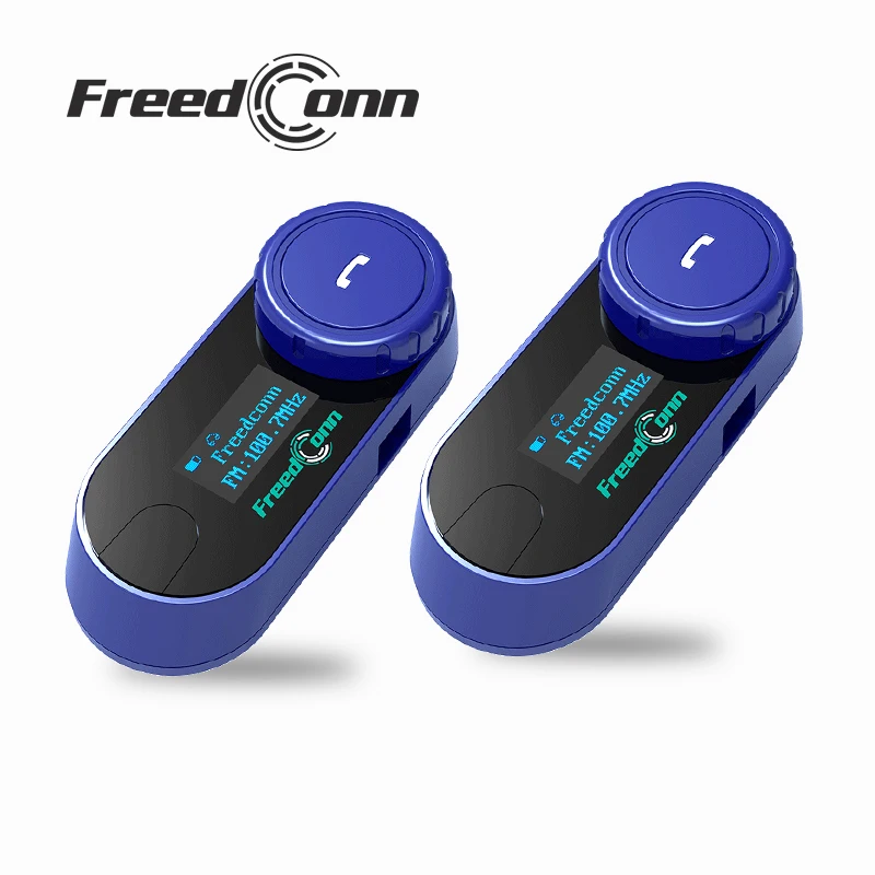 

Гарнитура для мотоциклетного шлема FreedConn, Bluetooth-гарнитура для шлема, с FM-радио, для прочих систем связи, для музыки