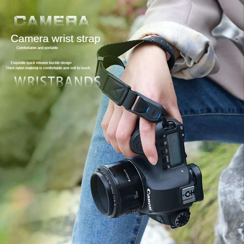 Nylon Camera Hand Grip Soft Quick Detachable Wrist Hand Strap for Canon for Nikon for Sony for Fujifilm SLR/DSLR Camera high quality men s tactical waistband with thick nylon strap for outdoor military training quick detachable hunting waistband