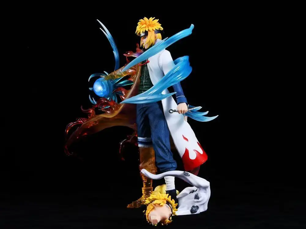 Naruto Minato Figuras Namikaze Minato, Boneca de Ação PVC, GK mal Quatro  Gerações, Modelo Estátua, 4 Gerações, 26cm - AliExpress