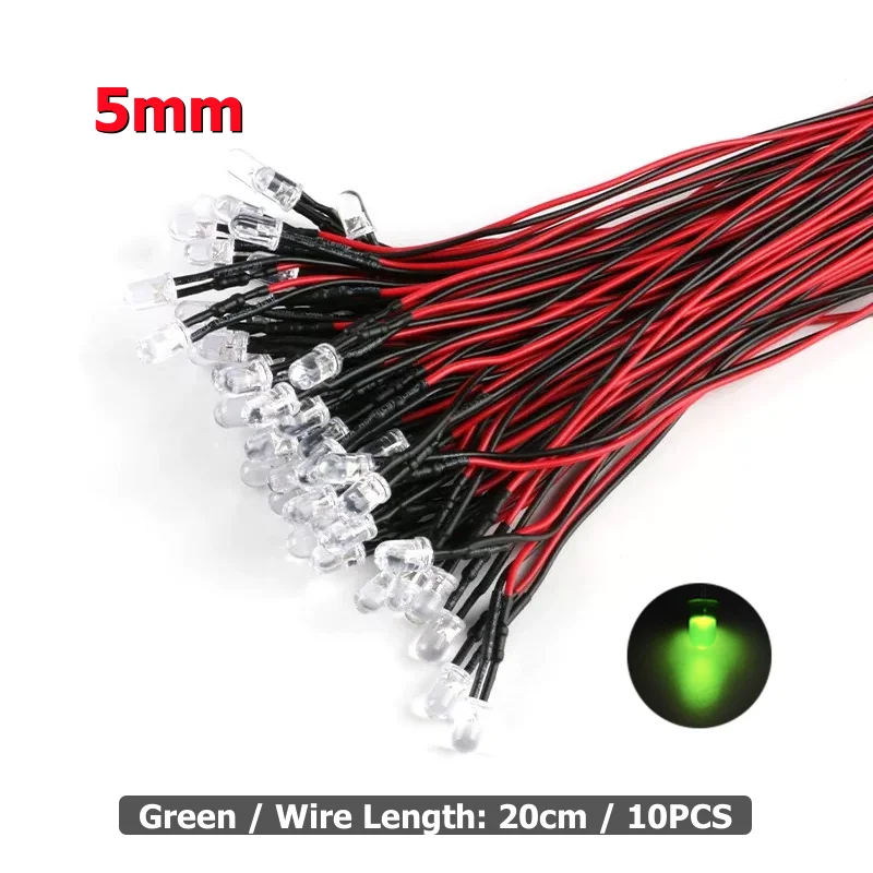 ตัวเลือกสินค้า หลากสี LED สำหรับรถโมเดล RC