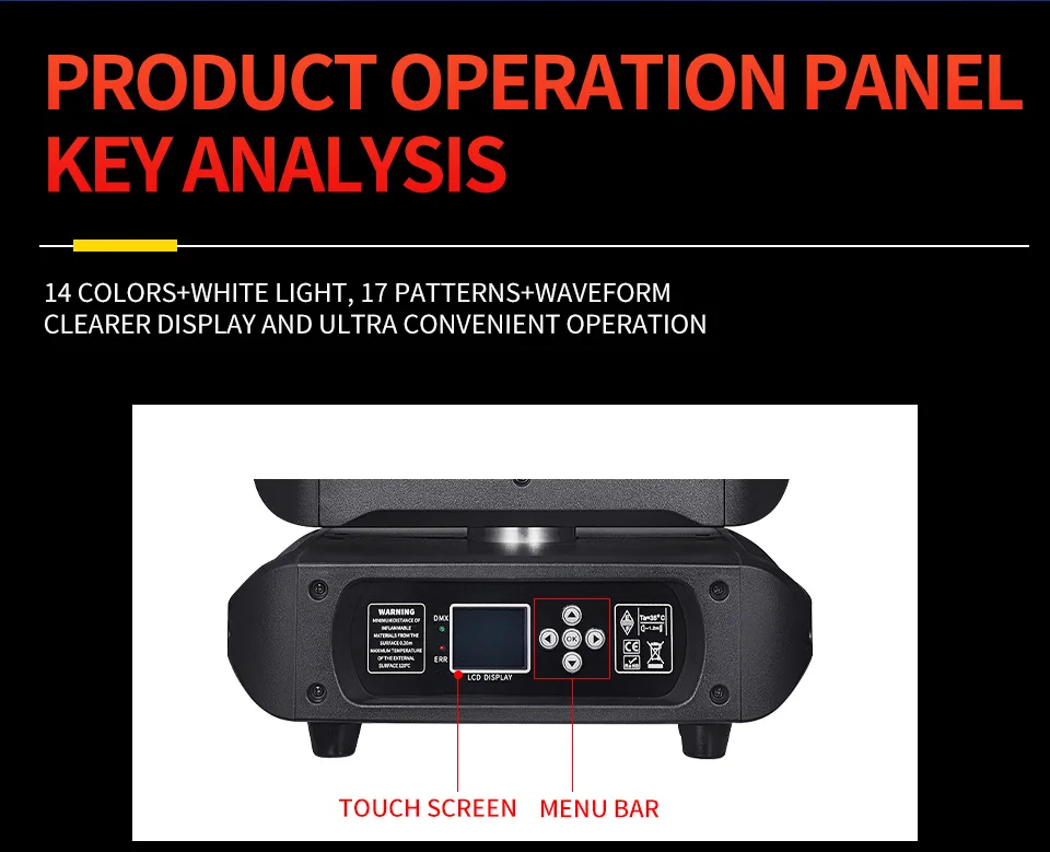 Professional 200W RGB Beam Stage Light Led 250W DMX Sharpy Beam Moving Head Ligh