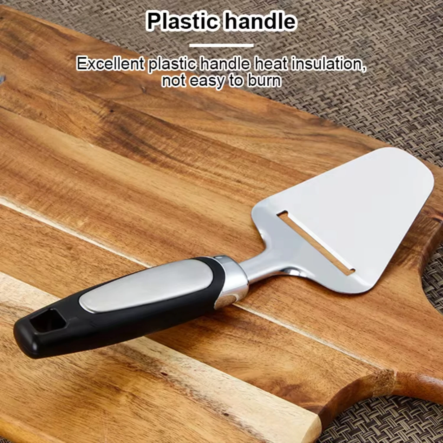 Stainless Steel Heavy Duty Cheese Slicer Shovel Multi-Plane Server Soft Semi-Hard Hard Cheeses Kitche Cheese Grater