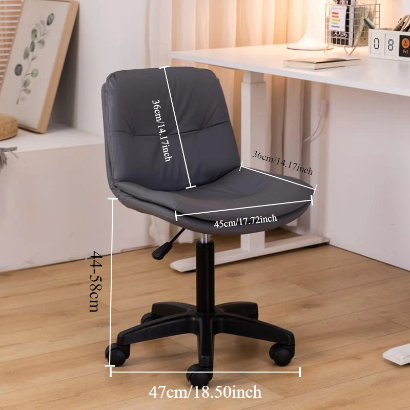 

Computer Chairs Home Sedentary Comfortable Makeup Chair Book Desk Learning Lifting Stool Dormitory Backrest Chair Furniture