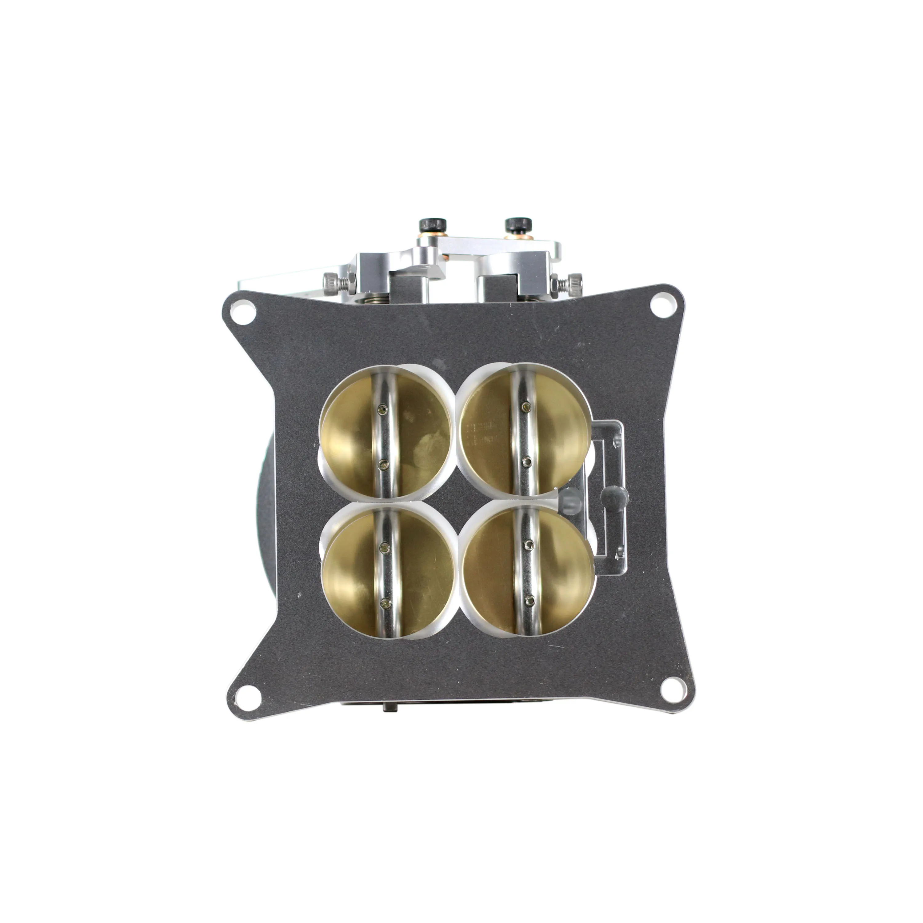 SherryBerg 빌렛 EFI 연료 분사 CNC 1300CFM 1375CFM 4배럴 4150 스로틀 바디 실버리 컬러 GM IAT/TPS 센서용