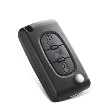 Chiave telecomando per Peugeot 407 407 307 308 607 SW per Citroen C2 C3 C4 C5 3BTN VA2/HCA 433Mhz ID46 CE0523 Ce0536 - KEYYOU per Peugeot 407 407 307 308 607 SW per Citroen C2 C3 C4 C5