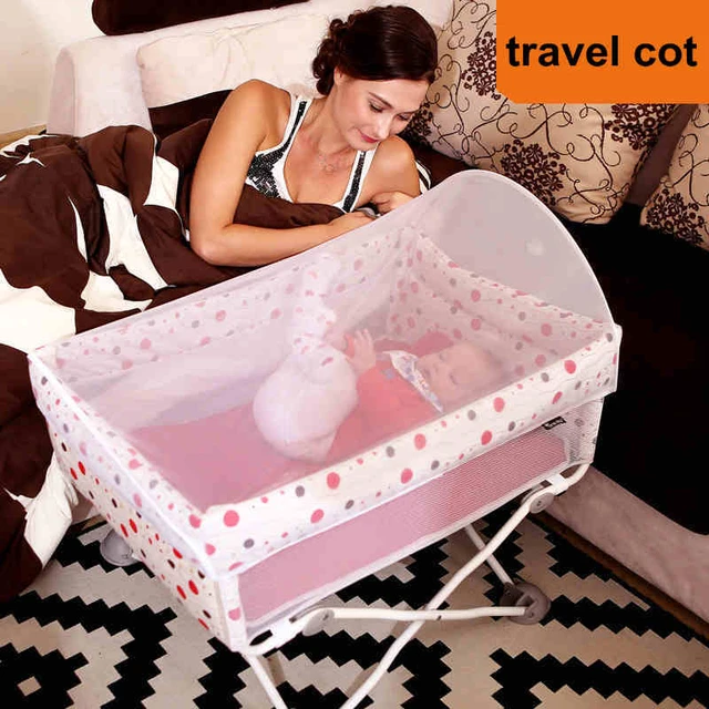 Berceau de voyage pliable pour bébé, lit léger pour bébé de 4.3kg, peut  prendre un avion pour enfants - AliExpress