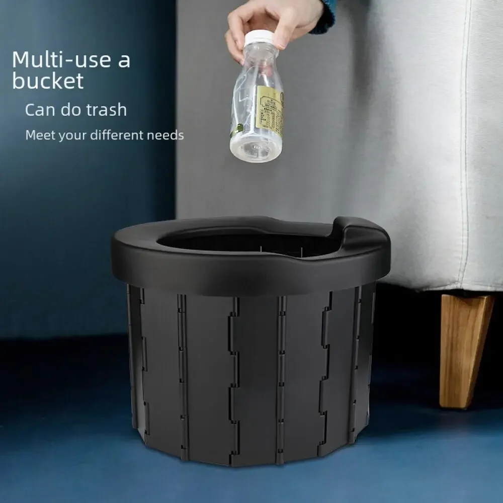 Portable Toilet Adult Camping Foldable Children Outdoor Restroom Men Women Car Washroom Accessory Wholesale Travel Convenience 2