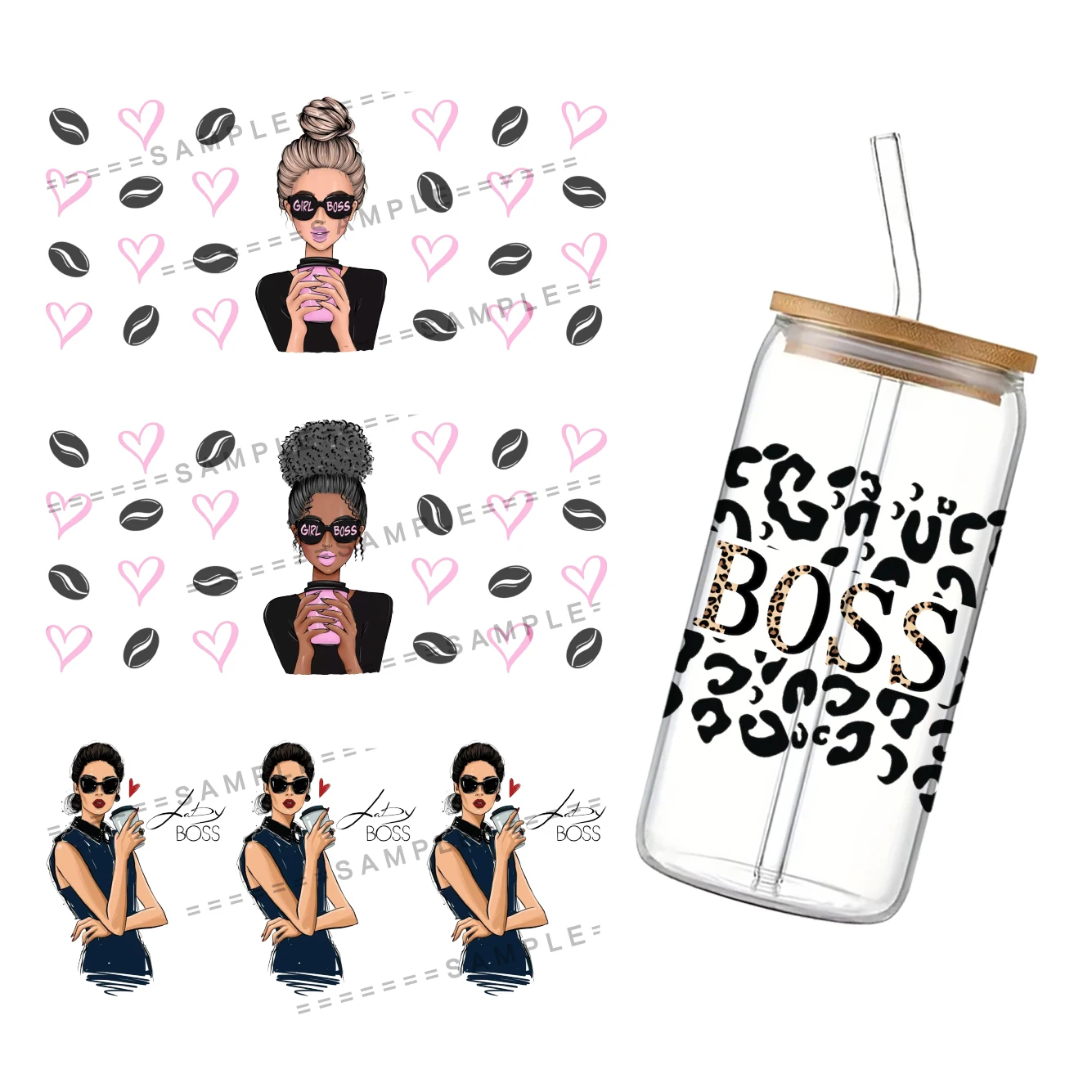 Водонепроницаемая кофейная банка Libbey, 16 унций, с 3D защитой от УФ-излучения