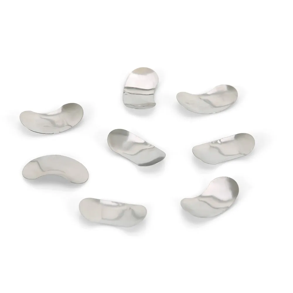 100-Piece Box of Dental Sectional Contoured Matrix Bands with Wedges (Assorted Sizes)
