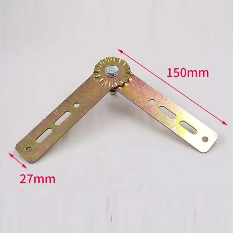 2pcs Buckle Hinge Angle Adjuster Sofa Accessories Hardware Headrest Hinge 360 Degree Two-section Plum