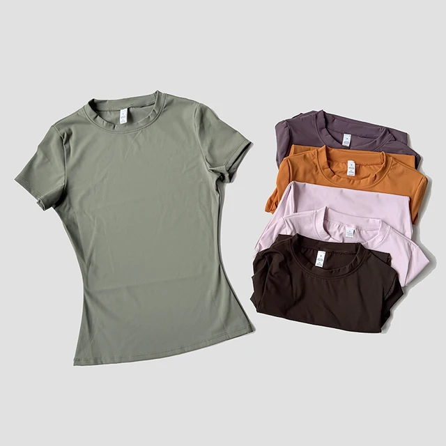 Women Yoga Top Seamless Sport T Shirts Fitness Clothes Short Sleeve Yoga Shirt Gym Top Running Active Wear 1 Women Yoga Top Seamless Sport T Shirts Fitness Clothes Short Sleeve Yoga Shirt Gym Top Running Active Wear 1