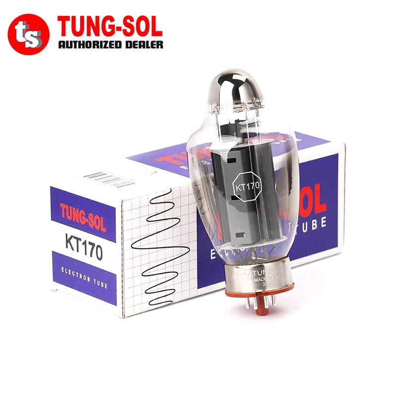 TUNG-SOL KT170 Electronic Tube Replacement KT150/KT120/KT88/6550 Vacuum Tube Original Factory Precision Matching For Amplifier psvane tube uk kt88 replaces kt120 6550 kt88 vacuum tube amplifier factory precision matching test warranty for one year