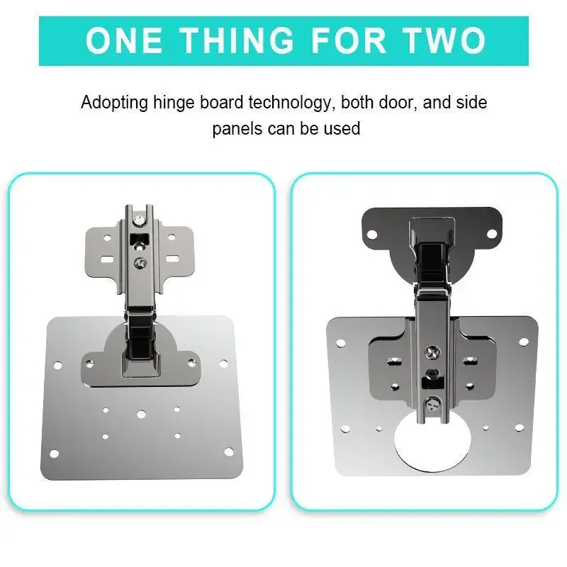 Description Picture 5 of item2pcs Hinge Repair Plate Cabinet Furniture Drawer Foldable Table Window Door Hinger Stainless Steel Plate Hardware Accessories