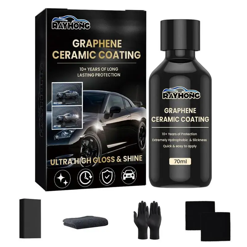 Car Graphene Ceramic Coating Waterproof Maintenance For Car Headlights