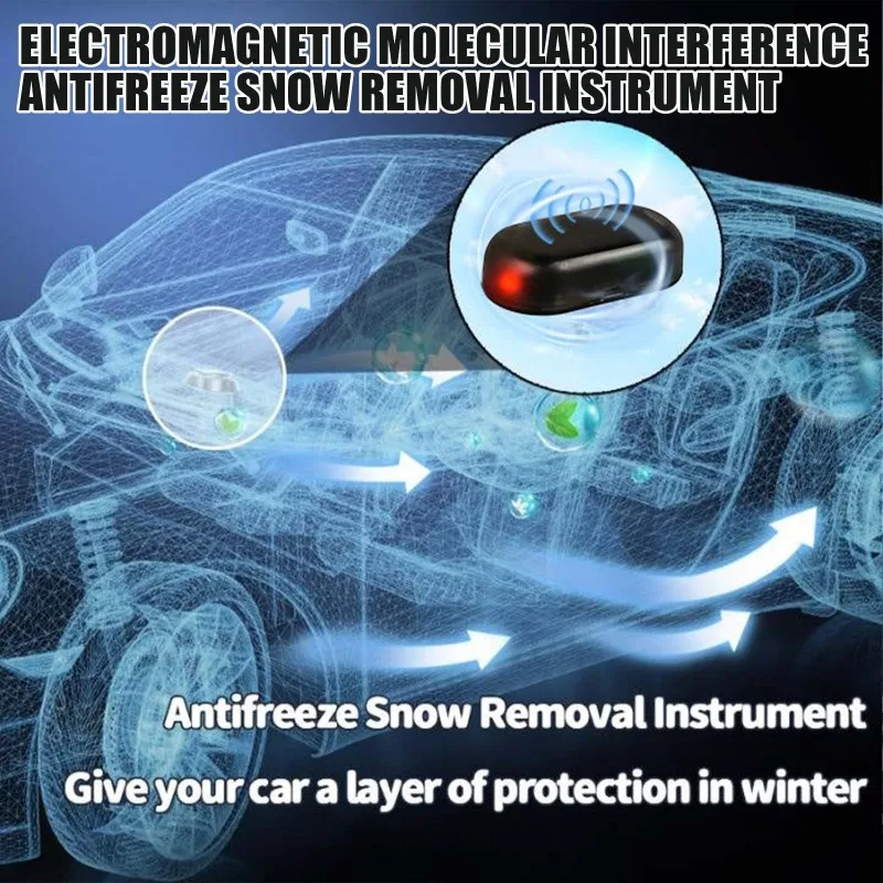 Electromagnetic Molecular Interference Antifreeze Snow Removal Instrument Automatic Car Snow Removal Device Air Freshener