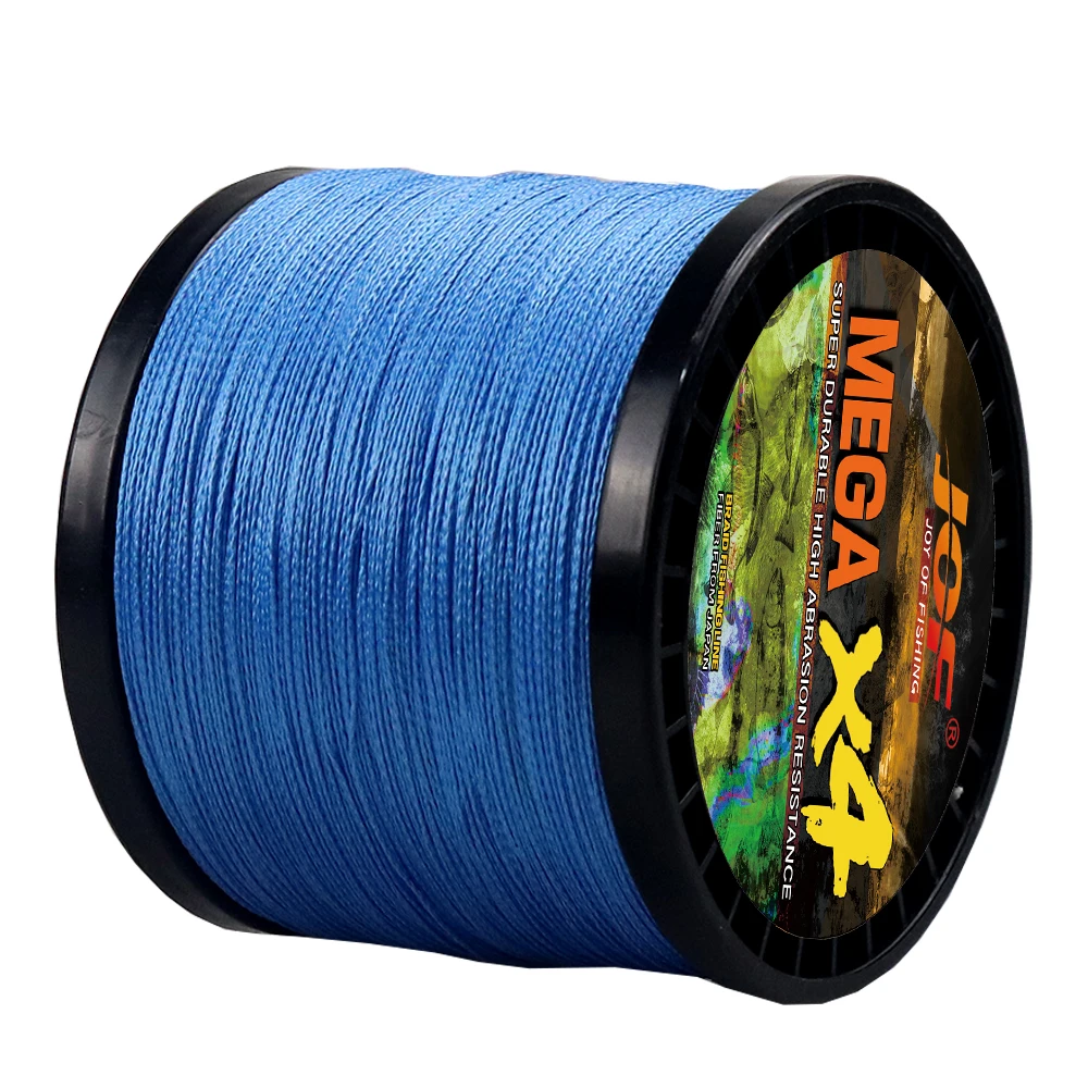 

JOF Braided Fly Fishing Line 4X 500m 10 Colors Max Drag 80LB Multifilament 100% PE Wire for Sea Lake Fishing Accessories Pesca