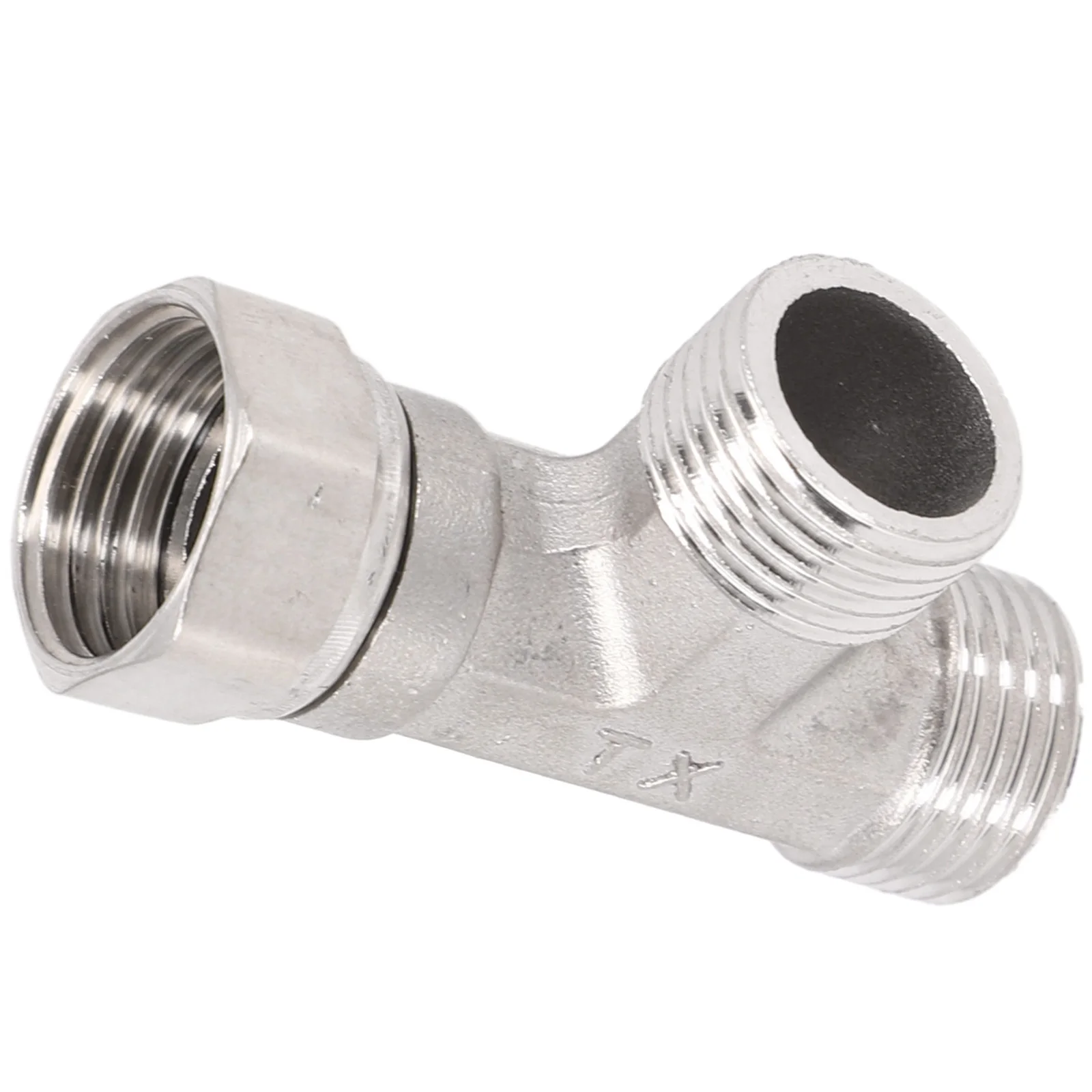 

Convenient T Adapter 3 Ways Valve Made of Stainless Material Suitable for Bathroom Toilet Enjoy a Modern Bathing Experience