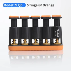 Hand Grip Strengthener Finger Exerciser and Trainer (5 fingers)