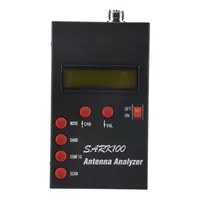 SARK100 Antenna Analyzer Meter 1-60MHz Shortwave SWR Antenna Analyzer with 1.0 to 9.99 SWR Usable Measurement Range 2