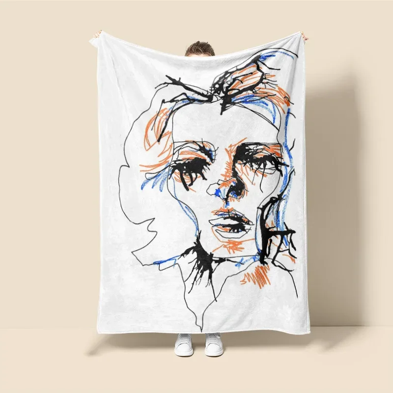 2025 new arrival blanket for bedroom and living room, soft and comfortable blanket, light home decoration Gift150cmx200cm 3
