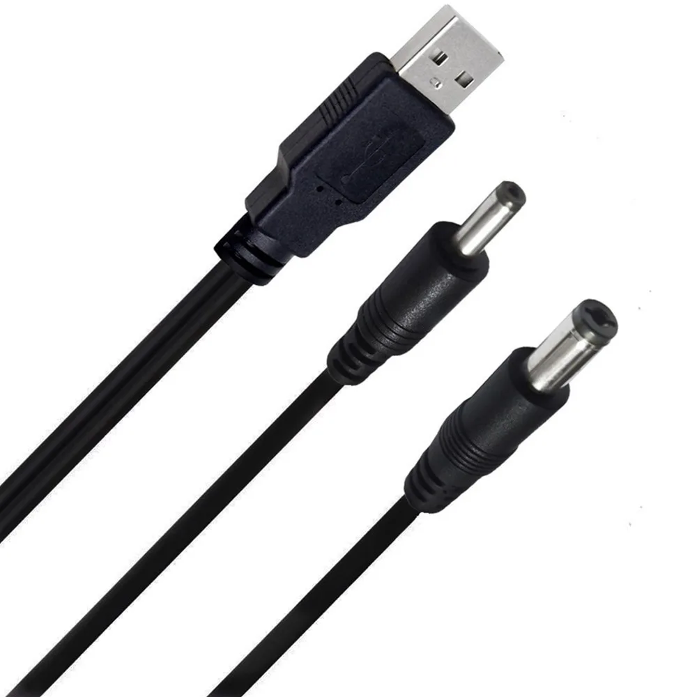 2 in 1 ̺ USB-DC 3.5*1.35/5.5*2.1mm  ̺ 0.3m