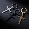 Fashion Jewelry Decor Earrings for Cross Pendant Dangle Earring Punk Earrings Anti Allergy Brincos Buckle Gift for Women 6