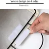 Dormitory Wall Hanging Storage Bag Wall Door Wardrobe Table Top Fabric Cotton Linen Organizer Basket For Books CD Magazine 5