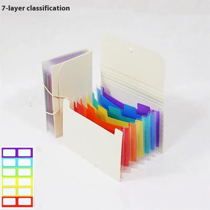 A6 오르간 백 직사각형 네일 아트 스탬핑 플레이트 홀더 7슬롯 빈 템플릿 보관 오거나이저 북릿 네일 플레이트 케이스