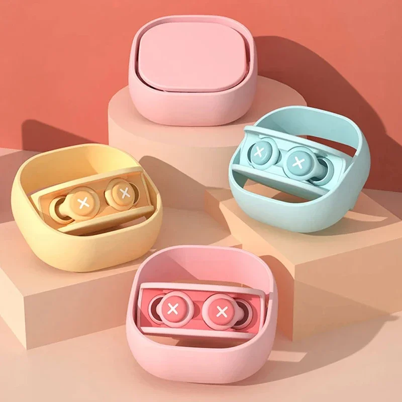 Premium Silicone Noise-Canceling Earplugs - Soft, Soundproof, Reusable Protection