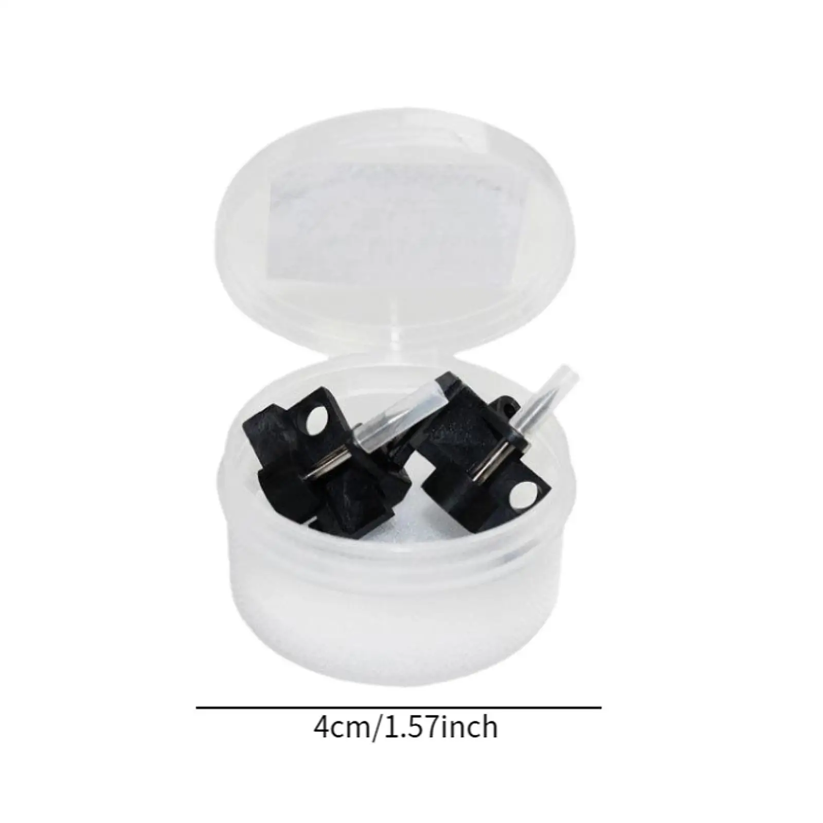 2 Pieces Fiber Fusion Splicer Electrode Rod Multifunctional Compact Portable Welding Machine Electrodes for AI-9 AI-7 AI-10 AI-8