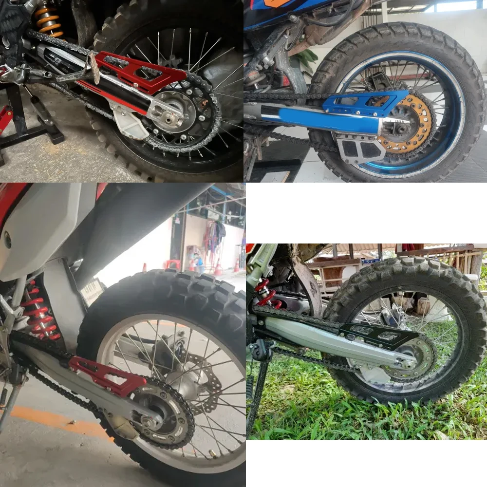 오토바이 체인 가드 보호대 뒷바퀴 드래그 커버, 혼다 CRF300L CRF300 랠리 WR155 DRZ400, 가와사키 KLX150 KLX 230L