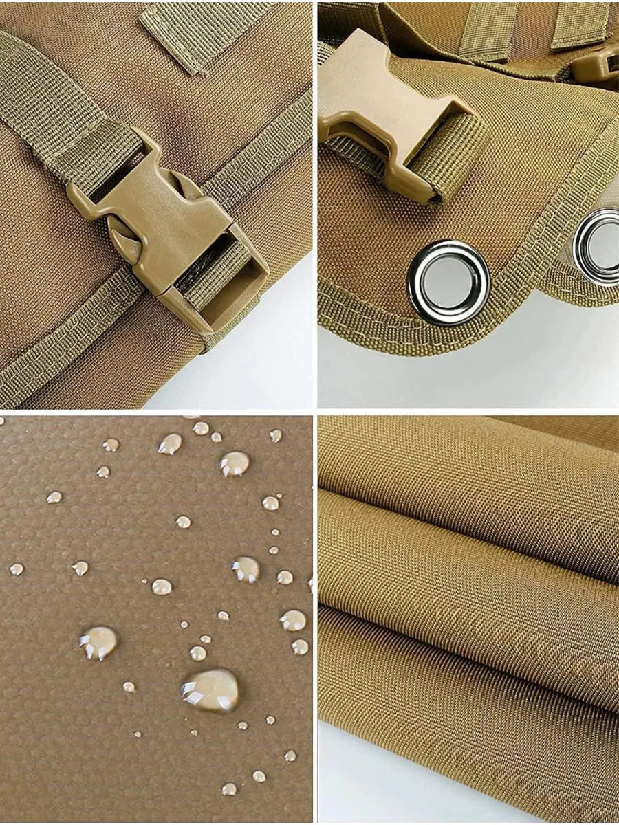 Tragematte für Outdoor-Ausrüstung – Camping- und Picknickmatte, faltbare, wasserdichte, feuchtigkeitsbeständige Scharfschützenreichweite, taktische Trainings-Schießmatte – Detail 4