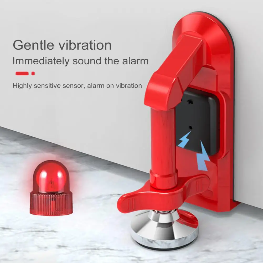 Portable Door Security Device Travel Security Door Stopper Travel Lock with Alarm for Home Hotel for Women door stopper