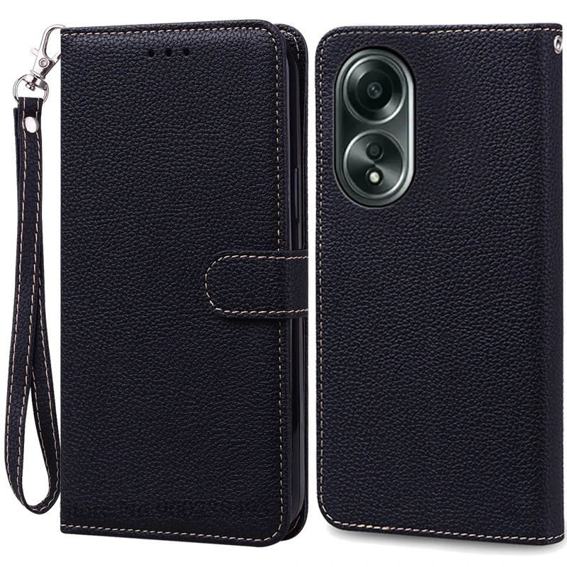 Leather Flip Wallet Case - Luxurious Silicone Book Cover
