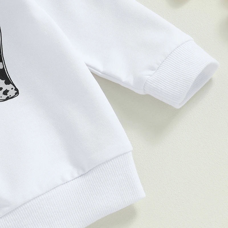 

Toddler Baby Boy Clothes Mamas Boy Letter Print Long Sleeve Sweatshirt Elastic Pants 2pcs Fall Winter Clothes