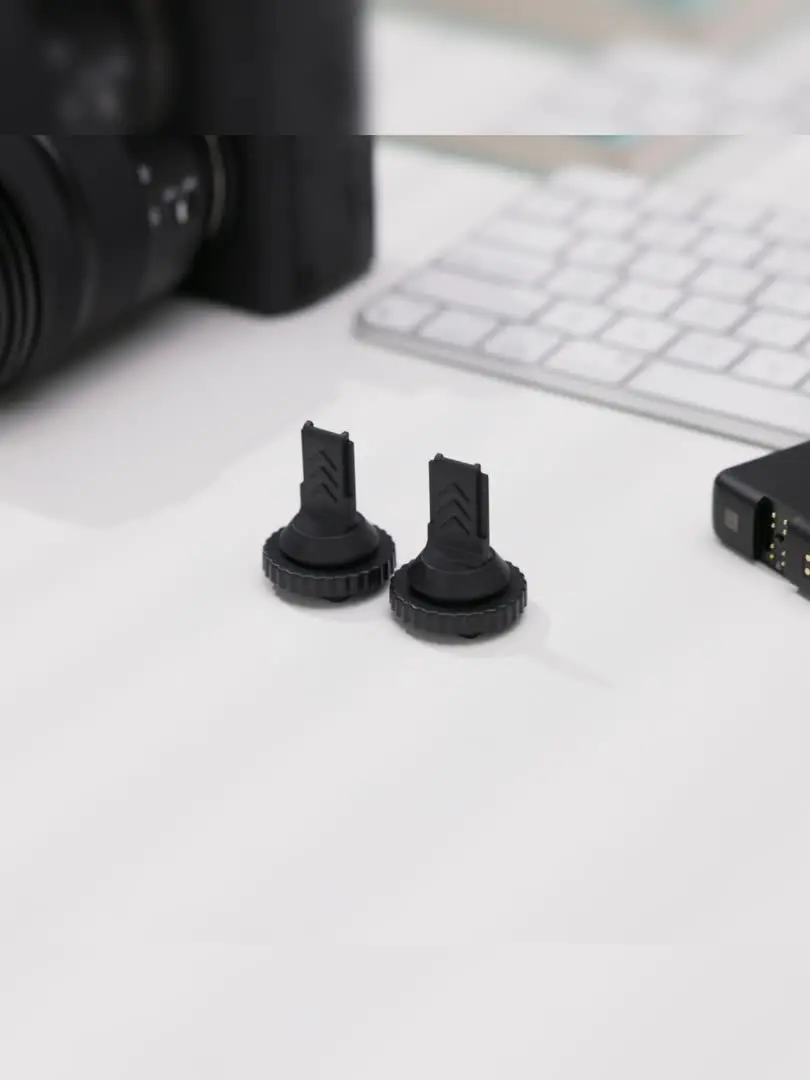 JJC Foldable Cold Shoe Adapter For DJI Mic Mini With 1/4-20 Angle Adjustable Adapter For DSLR Camera Vlogging Video Recording - 44