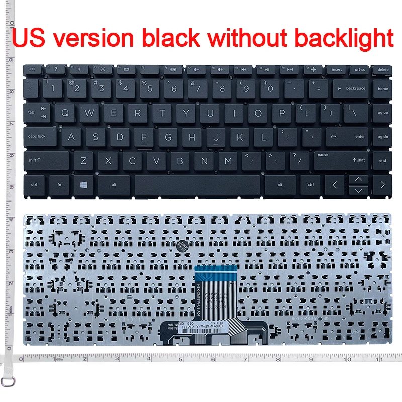 Carcasa Superior Teclado Hp 14-cf 14-df 14-dk 240 G8 Glossy | Cuotas sin interés