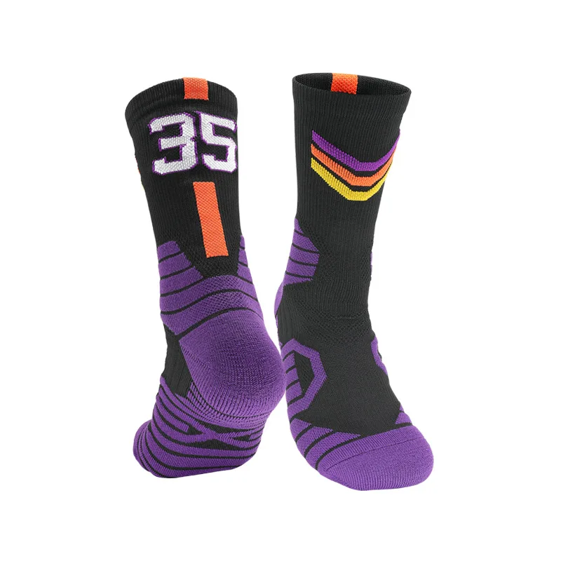 High Breathable Knee Professional Basketball Thickened Towel Bottom Socks Outdoor Running Cycling Men Women Child Sports Socks sports socks