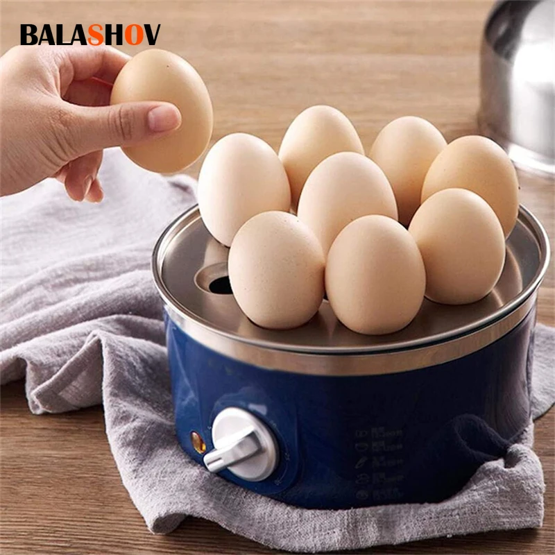 Egg Boiler electric Double Layers egg Cooker Multi-function Breakfast maker Stainless Steel Egg Steamer food egg cooking Machine 2
